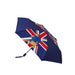 Umbrella with Union Jack design and a Paddington illustration on a white background