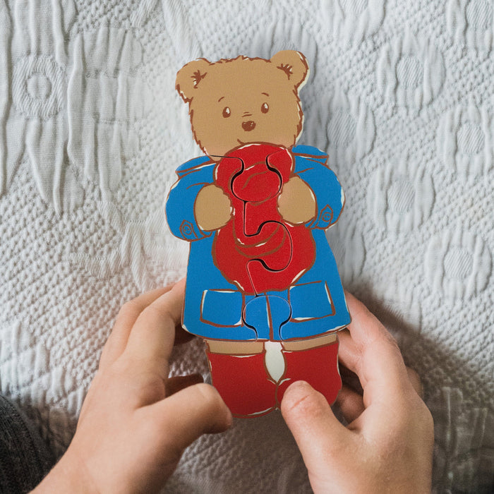 Paddington Wooden Mini-Puzzle (Holding Hat)