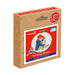 Boxed cross stitch kit featuring Paddington Bear on a white background.