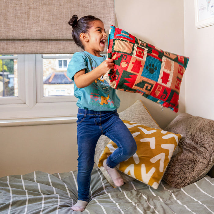 Paddington in Peru Cushion Cover