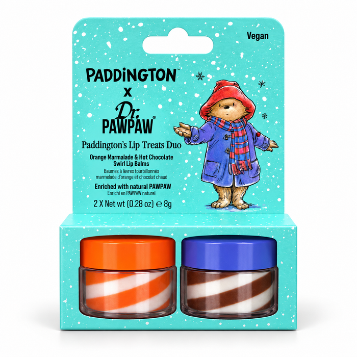 Paddington x Dr.PAWPAW 'Lip Treats' Swirl Duo