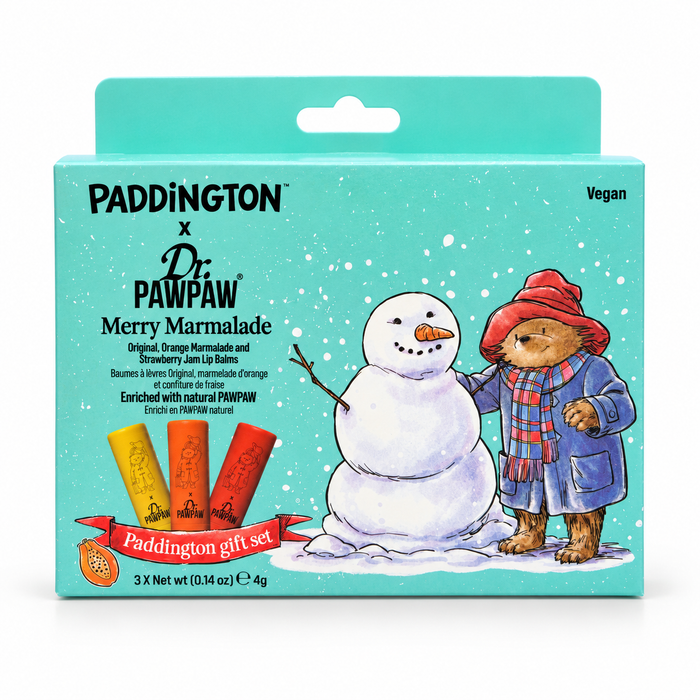 Paddington x Dr.PAWPAW 'Merry Marmalade' Lip Balm Gift Set