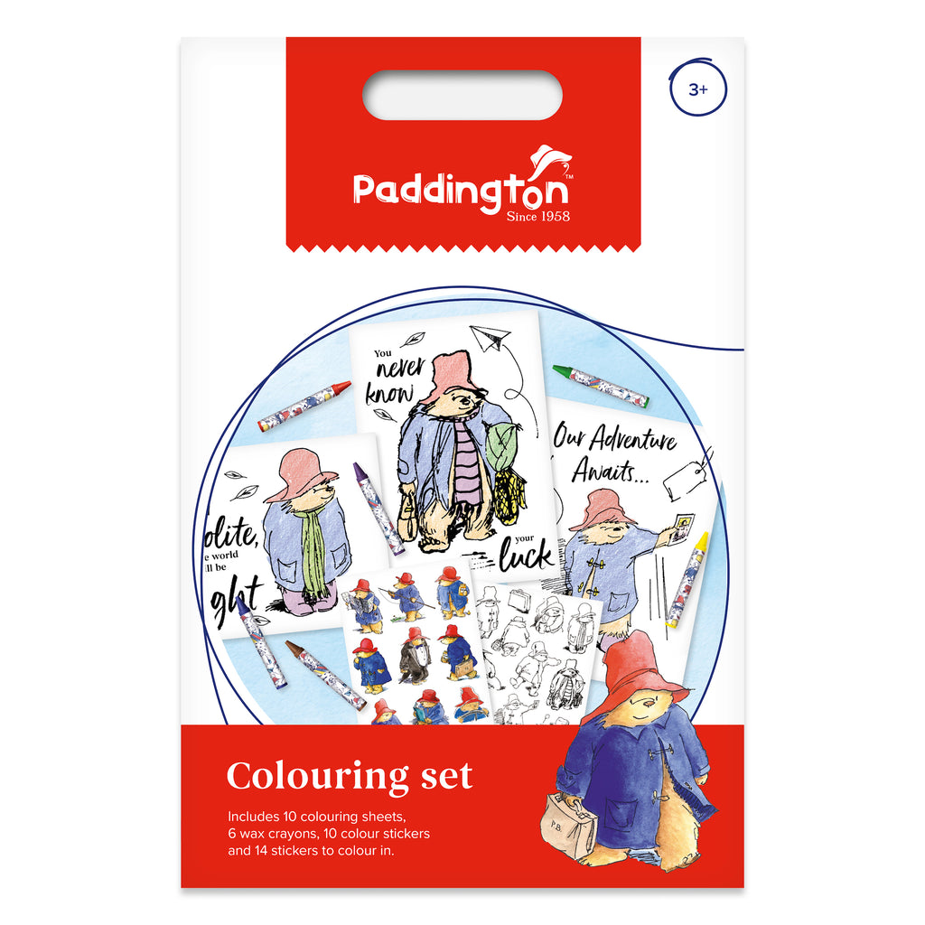 Paddington A4 Colouring Set