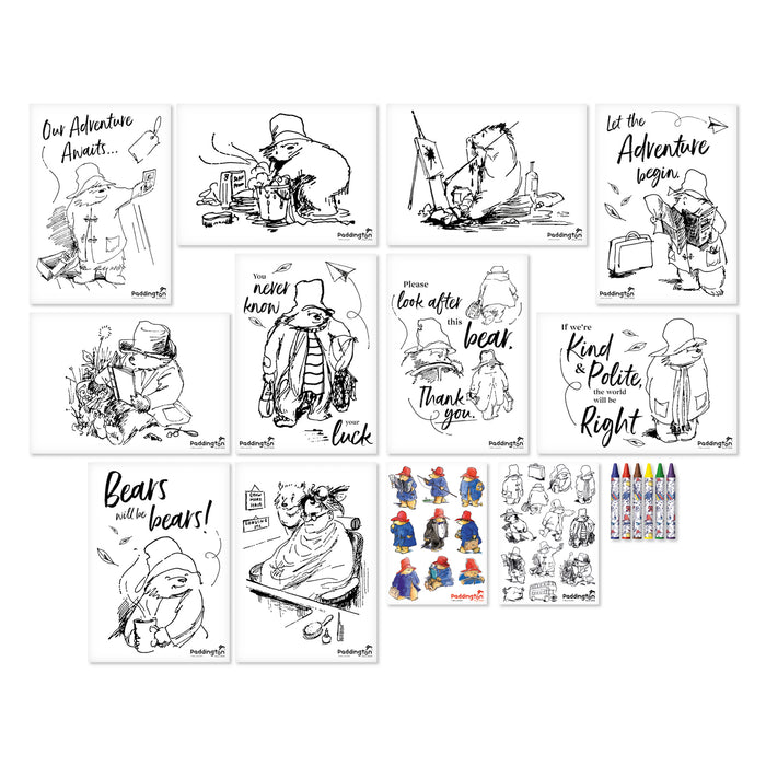 Paddington A4 Colouring Set