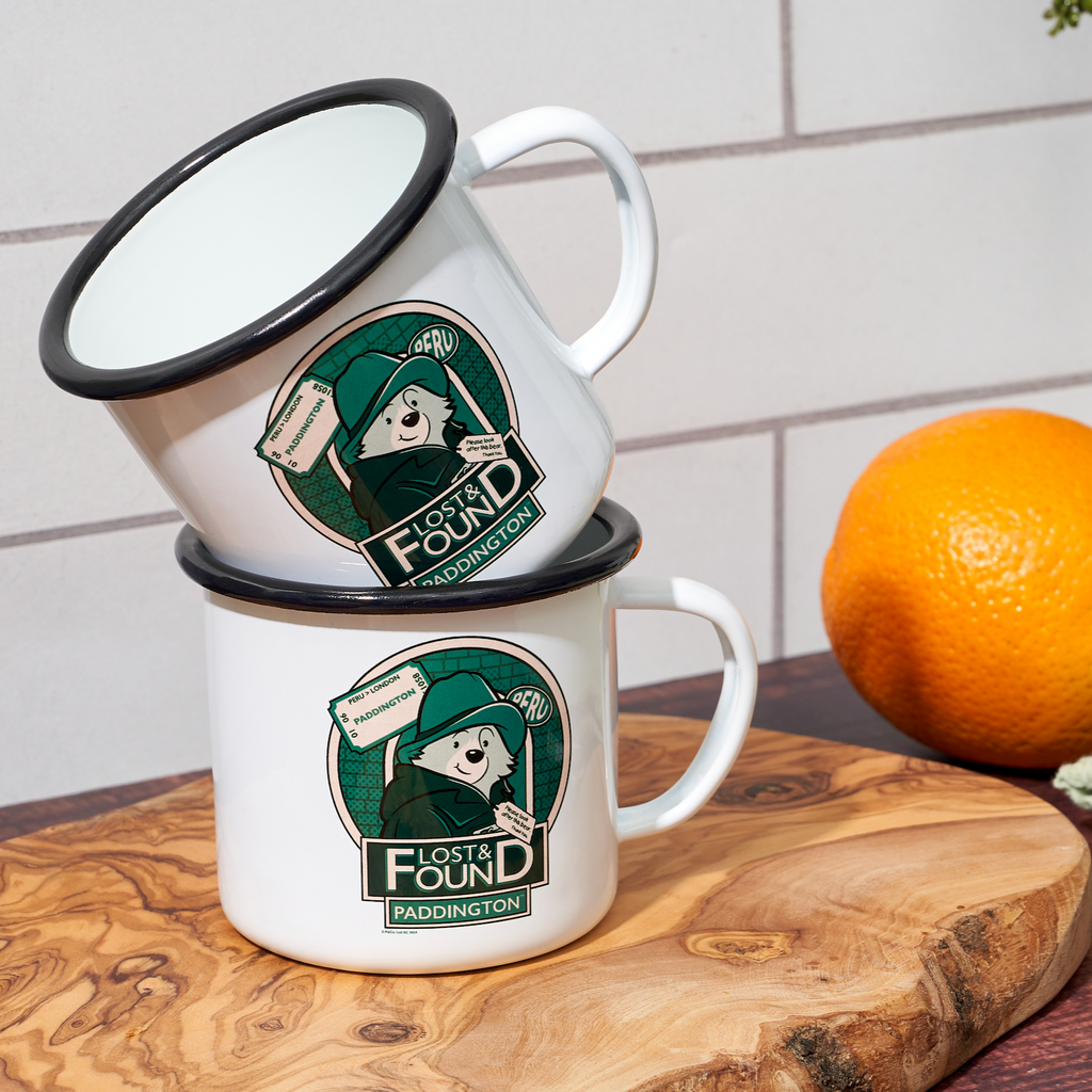 Lost & Found Paddington Enamel Mug