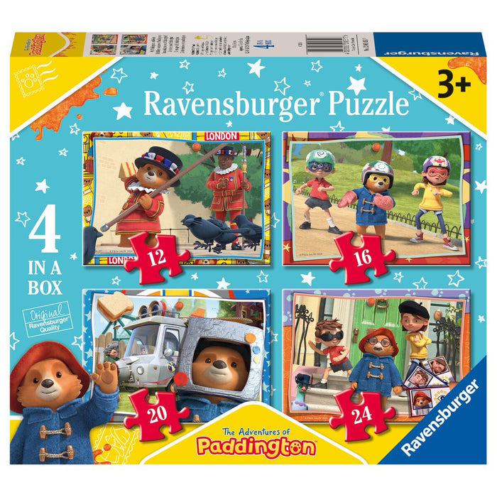 The Adventres of Paddington - 4 In A Box Jigsaw Puzzles