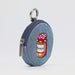 Paddington P.B. Collection denim bubble purse featuring a playful marmalade jar design and zip fastening shown in close-up.