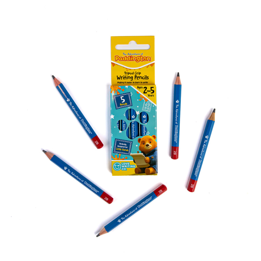 Paddington Tripod Grip Writing Pencils: Ages 2-5