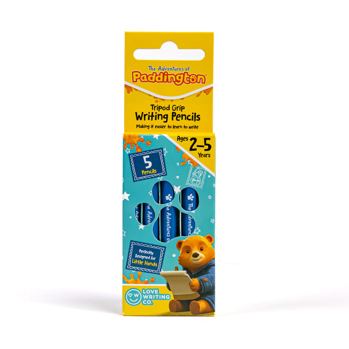 Paddington Tripod Grip Writing Pencils: Ages 2-5