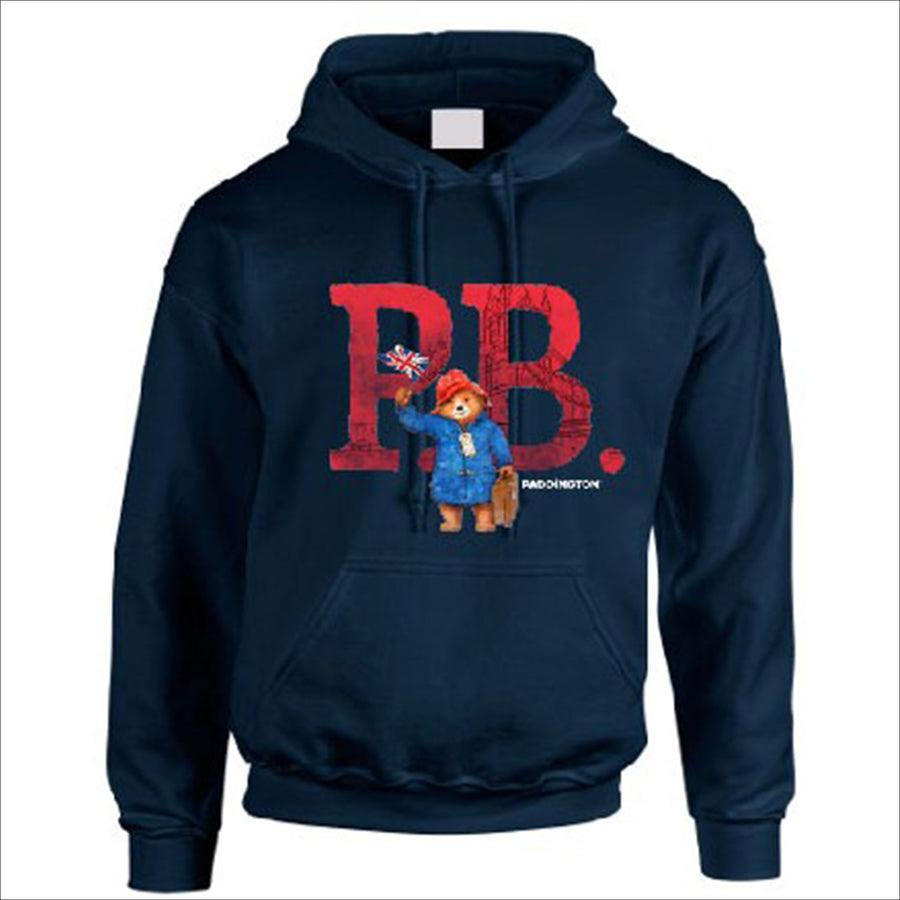 paddington bear kid hoodie PB navy