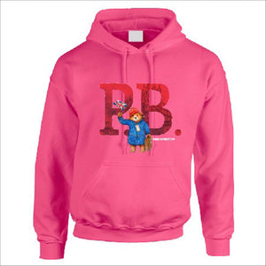 paddington bear kid hoodie PB pink