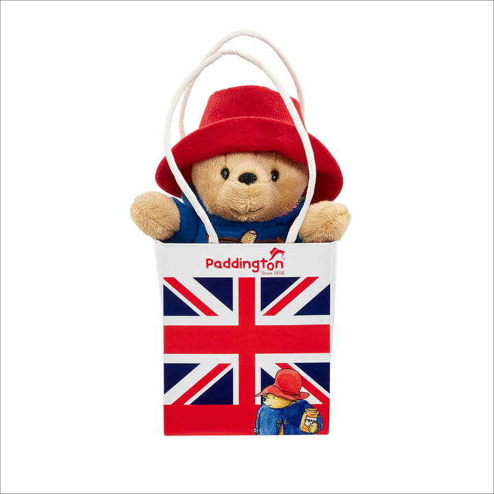 paddington bear plush in UJ bag