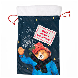 Paddington Fabric Present Sack "Merry Bear-y Christmas"