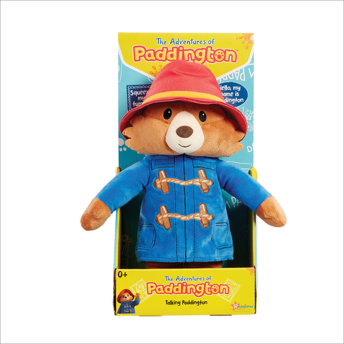 The Adventures of Paddington Talking Soft Toy