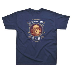 Paddington Adult T-Shirt (Vintage - Navy)