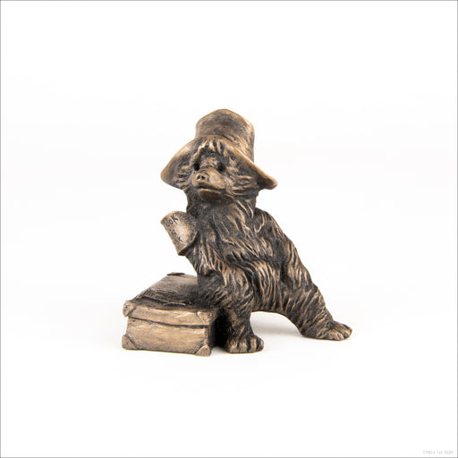 paddington bear bronze figurine