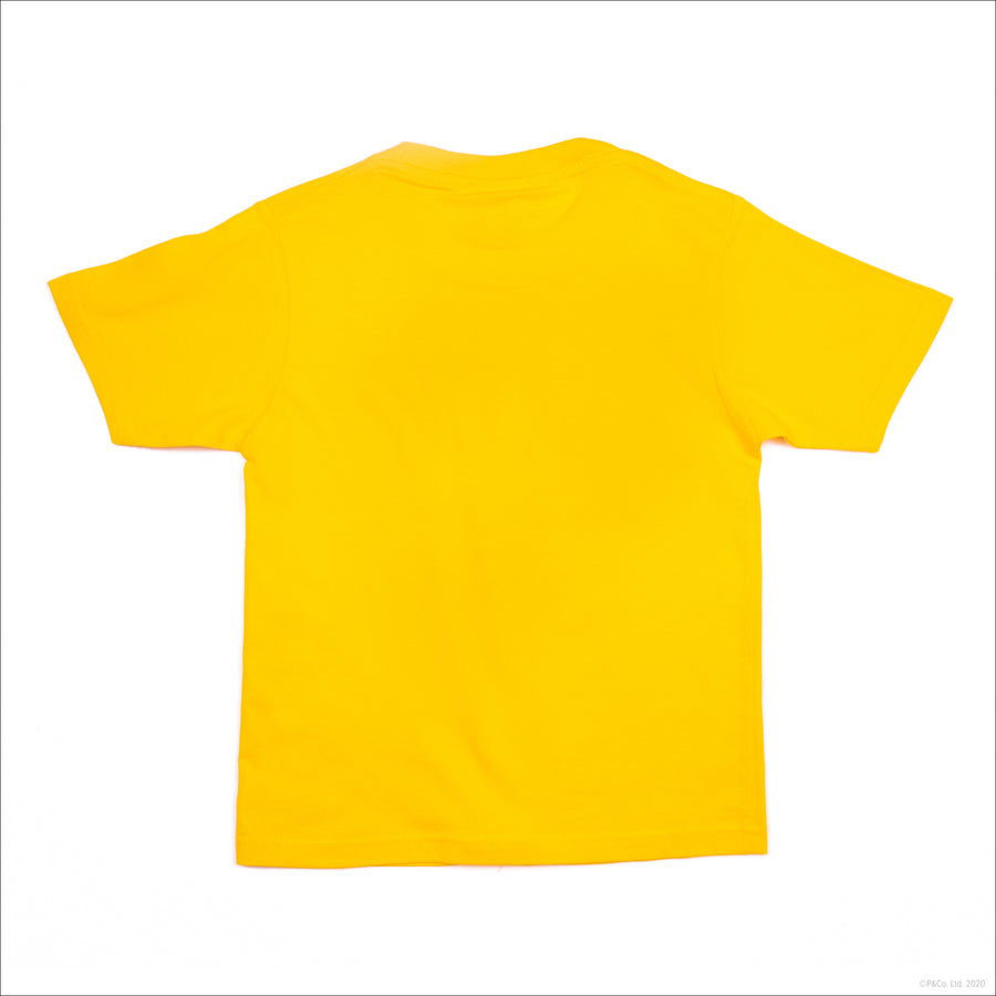 paddington bear PB kid tshirt yellow
