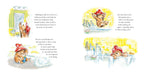 Page from original paddington bear book illustrated with characters and text from the book