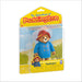Paddington bear toy figure in packaging with 'The Adventures of Paddington' text.